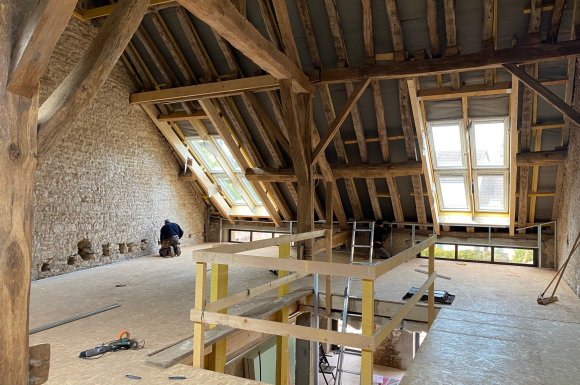 Maîtrise d'œuvre à Dijon - rénovation d'une grange