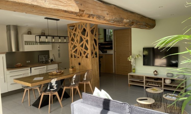 Rénovation d'intérieur d'un gîte à Courtivron