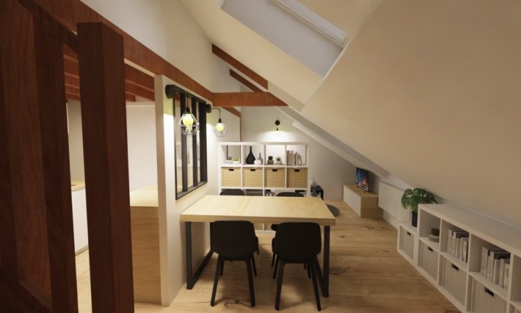 Rénovétion d'un studio à Dijon
