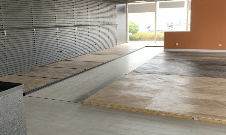 Rénovation d'une cellule commerciale à Dijon