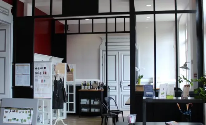 B.I.V.B. - Rénovation de l'accueil - Beaune, Dijon, Kréatitud Design d’intérieurs