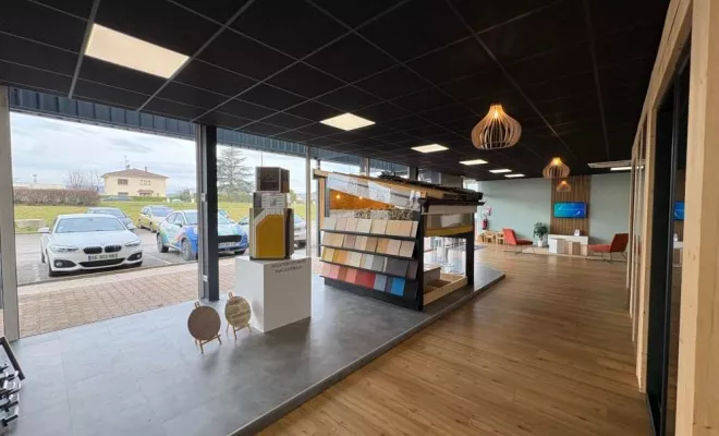 ISOLE PLUS - show-room de présentation de solutions de revalorisations énergétiques - Marsannay la Côte, Dijon, Kréatitud Design d’intérieurs