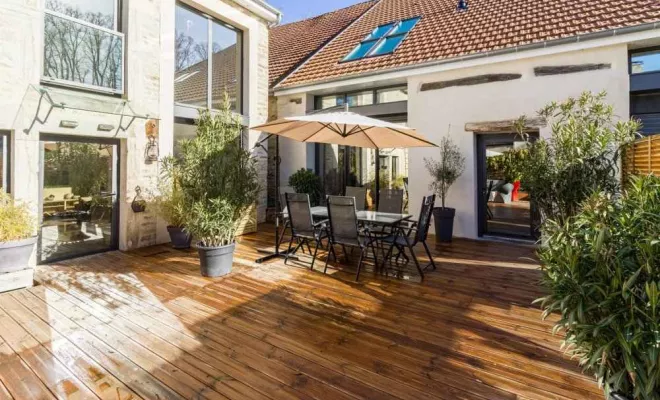 Rénovation d'un gite à Courtivron: LES DEPENDANCES - L'ECURIE, Dijon, Kréatitud Design d’intérieurs
