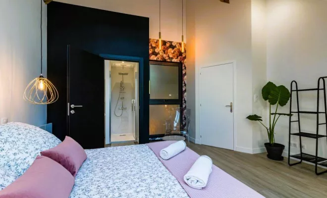 Rénovation d'un gîte à Courtivron: LES DEPENDANCES - LA GRANGE, Dijon, Kréatitud Design d’intérieurs