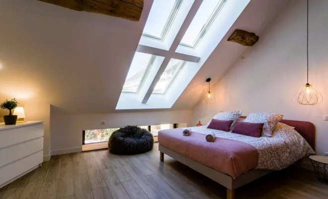 Rénovation d'un gîte à Courtivron: LES DEPENDANCES - LA GRANGE, Dijon, Kréatitud Design d’intérieurs