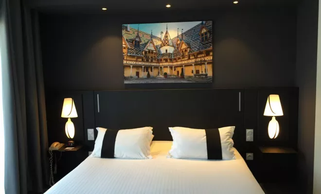 Rénovation d'un hôtel à Beaune, Dijon, Kréatitud Design d’intérieurs