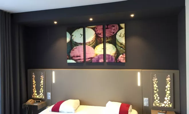 Rénovation d'un hôtel à Beaune, Dijon, Kréatitud Design d’intérieurs