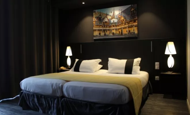 Rénovation d'un hôtel à Beaune, Dijon, Kréatitud Design d’intérieurs