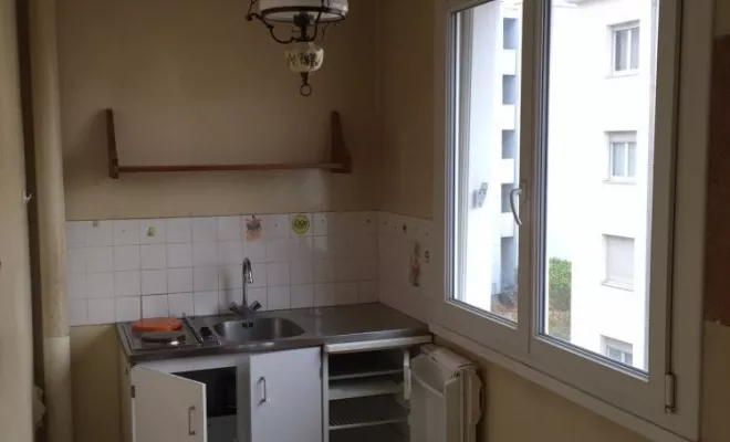 Rénovation d'un logement étudiant à Dijon, Dijon, Kréatitud Design d’intérieurs