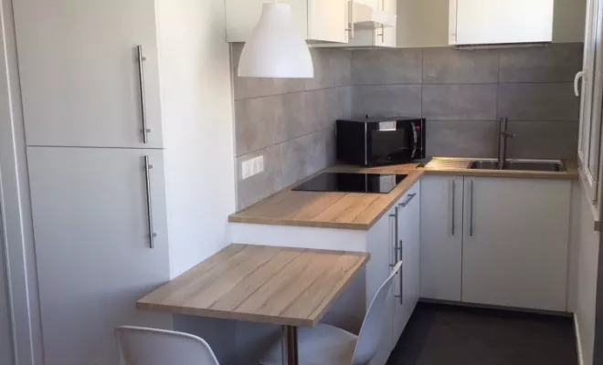 Rénovation d'un logement étudiant à Dijon, Dijon, Kréatitud Design d’intérieurs