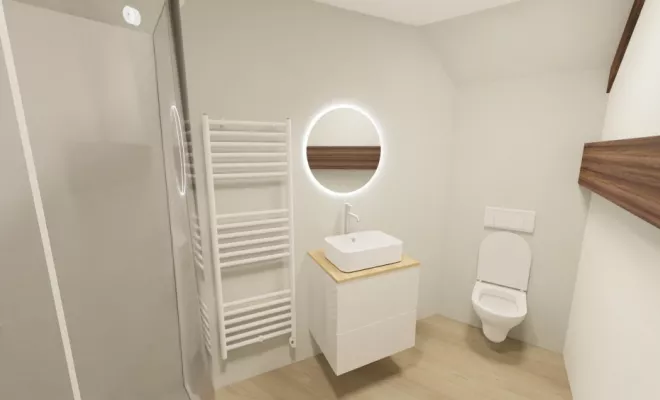 Rénovation d'un logement de tourisme à Dijon, Dijon, Kréatitud Design d’intérieurs