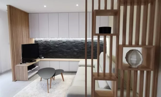 Rénovation d’une maison à Chevigny-Saint-Sauveur, Dijon, Kréatitud Design d’intérieurs