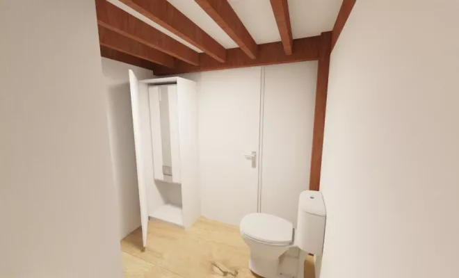 Rénovation d'un studio en duplex à Dijon, Dijon, Kréatitud Design d’intérieurs