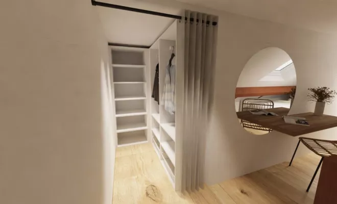 Rénovation d'un studio en duplex à Dijon, Dijon, Kréatitud Design d’intérieurs