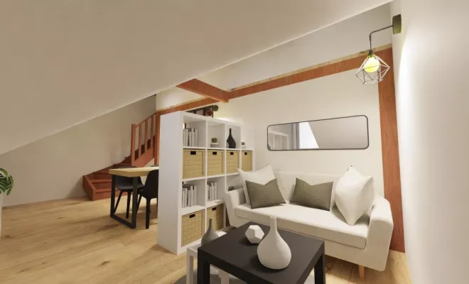 Rénovation d'un studio en duplex à Dijon, Dijon, Kréatitud Design d’intérieurs