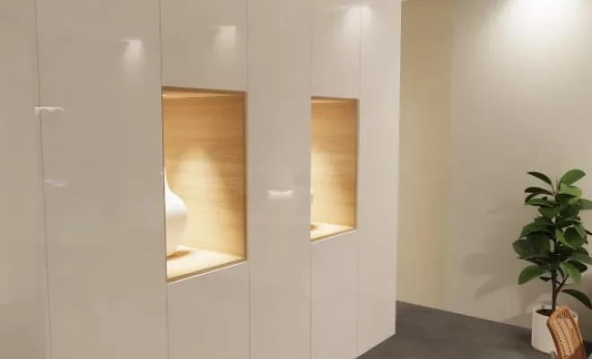 Rénovation d'une vaste pièce de vie - mobilier sur-mesure à Dijon, Dijon, Kréatitud Design d’intérieurs