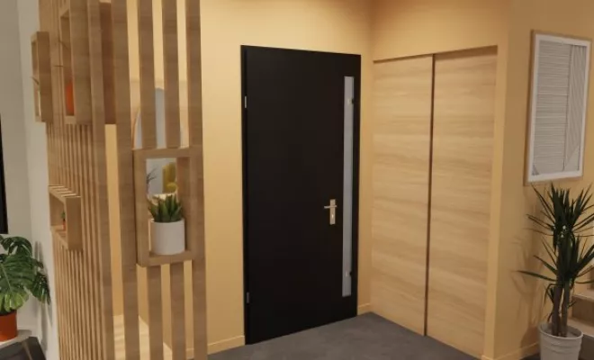 Rénovation d'une vaste pièce de vie - mobilier sur-mesure à Dijon, Dijon, Kréatitud Design d’intérieurs