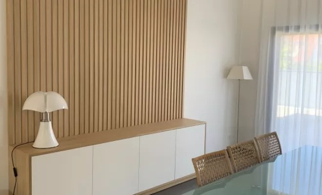 Rénovation d'une vaste pièce de vie - mobilier sur-mesure à Dijon, Dijon, Kréatitud Design d’intérieurs