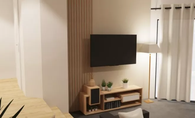 Rénovation d'une vaste pièce de vie - mobilier sur-mesure à Dijon, Dijon, Kréatitud Design d’intérieurs
