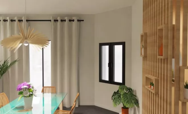 Rénovation d'une vaste pièce de vie - mobilier sur-mesure à Dijon, Dijon, Kréatitud Design d’intérieurs